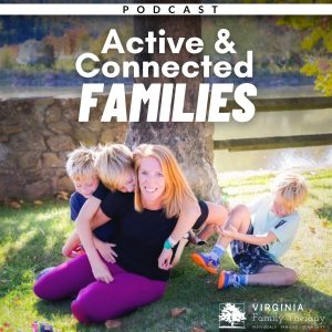 Cover Art for the Active & Connected Families podcast